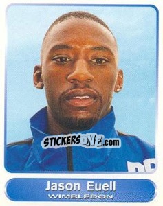 Sticker Jason Euell - SuperPlayers 1998 PFA Collection n. 95 - Panini
