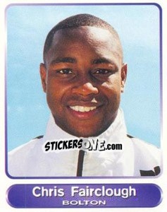 Sticker Chris Fairclough - SuperPlayers 1998 PFA Collection - Panini