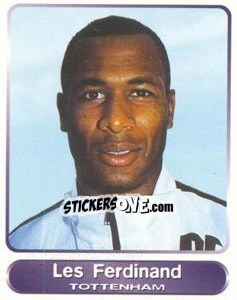 Cromo Les Ferdinand - SuperPlayers 1998 PFA Collection - Panini