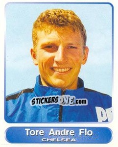 Cromo Tore Andre Flo - SuperPlayers 1998 PFA Collection - Panini