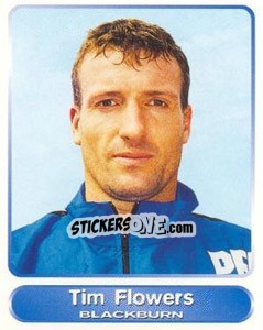 Sticker Tim Flowers - SuperPlayers 1998 PFA Collection - Panini
