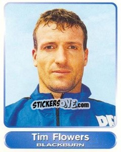 Sticker Tim Flowers - SuperPlayers 1998 PFA Collection n. 105 - Panini