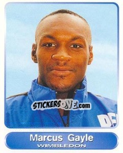 Sticker Marcus Gayle - SuperPlayers 1998 PFA Collection - Panini