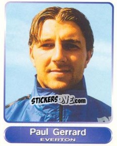 Sticker Paul Gerrard - SuperPlayers 1998 PFA Collection - Panini