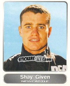 Sticker Shay Given - SuperPlayers 1998 PFA Collection - Panini
