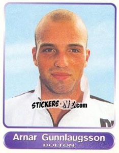 Sticker Arnar Gunnlaugsson - SuperPlayers 1998 PFA Collection n. 127 - Panini