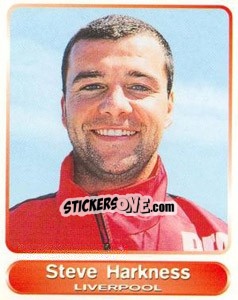 Sticker Steve Harkness - SuperPlayers 1998 PFA Collection - Panini