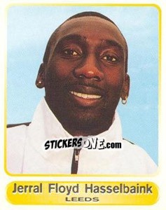 Sticker Jerral Floyd Hasselbaink - SuperPlayers 1998 PFA Collection n. 134 - Panini