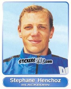 Sticker Stephane Henchoz - SuperPlayers 1998 PFA Collection - Panini