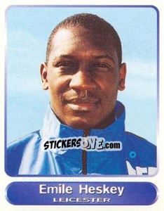 Sticker Emile Heskey - SuperPlayers 1998 PFA Collection - Panini