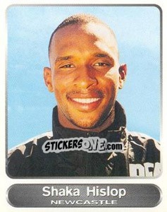 Sticker Shaka Hislop - SuperPlayers 1998 PFA Collection n. 143 - Panini