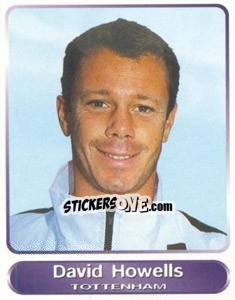 Sticker David Howells - SuperPlayers 1998 PFA Collection - Panini