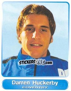 Sticker Darren Huckerby - SuperPlayers 1998 PFA Collection n. 151 - Panini