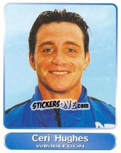 Sticker Ceri Hughes - SuperPlayers 1998 PFA Collection n. 152 - Panini
