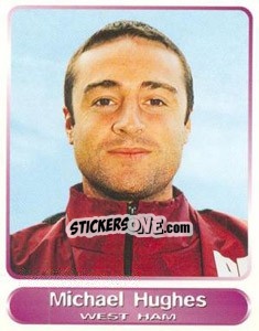 Sticker Michael Hughes - SuperPlayers 1998 PFA Collection n. 154 - Panini