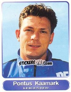 Sticker Pontus Kaamark - SuperPlayers 1998 PFA Collection - Panini