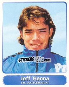 Sticker Jeff Kenna - SuperPlayers 1998 PFA Collection - Panini