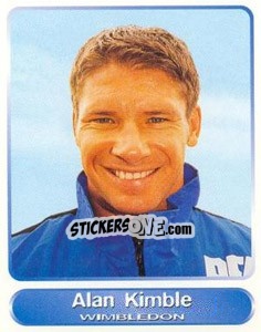 Sticker Alan Kimble - SuperPlayers 1998 PFA Collection n. 176 - Panini