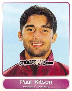 Sticker Paul Kitson - SuperPlayers 1998 PFA Collection n. 177 - Panini