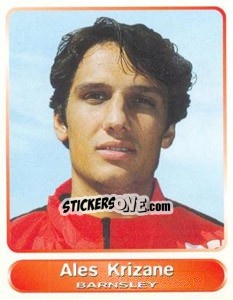 Sticker Ales Krizane - SuperPlayers 1998 PFA Collection - Panini