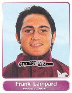 Sticker Frank Lampard - SuperPlayers 1998 PFA Collection - Panini