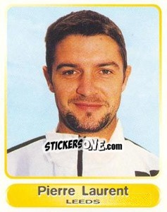 Sticker Pierre Laurent - SuperPlayers 1998 PFA Collection - Panini