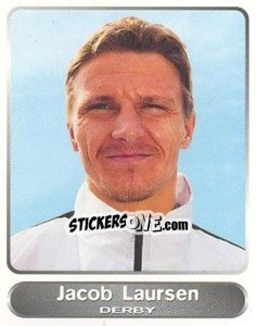 Sticker Jacob Laursen - SuperPlayers 1998 PFA Collection n. 183 - Panini
