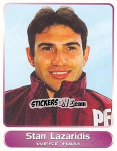 Cromo Stan Lazaridis - SuperPlayers 1998 PFA Collection - Panini