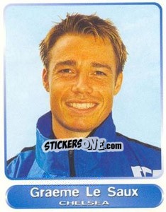 Sticker Graeme Le Saux - SuperPlayers 1998 PFA Collection n. 190 - Panini