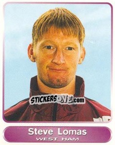 Sticker Steve Lomas - SuperPlayers 1998 PFA Collection n. 195 - Panini
