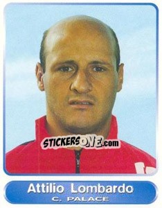 Sticker Attilio Lombardo - SuperPlayers 1998 PFA Collection n. 196 - Panini