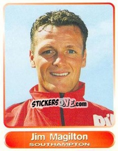 Sticker Jim Magilton - SuperPlayers 1998 PFA Collection n. 199 - Panini