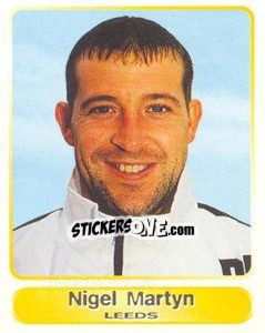 Sticker Nigel Martyn - SuperPlayers 1998 PFA Collection n. 202 - Panini