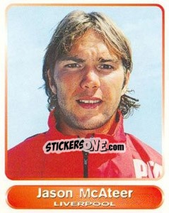 Sticker Jason McAteer - SuperPlayers 1998 PFA Collection n. 207 - Panini