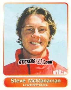 Figurina Steve McManaman - SuperPlayers 1998 PFA Collection - Panini