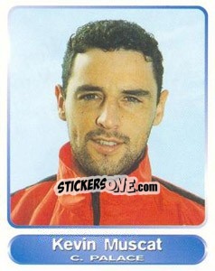 Sticker Kevin Muscat - SuperPlayers 1998 PFA Collection n. 220 - Panini