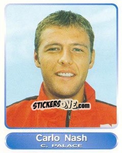 Sticker Carlo Nash - SuperPlayers 1998 PFA Collection - Panini