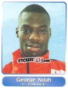 Cromo George Ndah - SuperPlayers 1998 PFA Collection - Panini