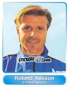 Sticker Roland Nilsson - SuperPlayers 1998 PFA Collection - Panini