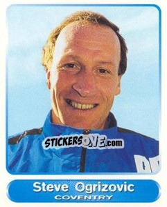 Cromo Steve Ogrizovic - SuperPlayers 1998 PFA Collection - Panini
