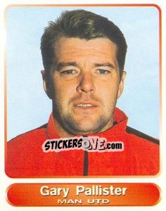 Sticker Gary Pallister - SuperPlayers 1998 PFA Collection n. 240 - Panini