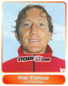 Sticker Ray Parlour - SuperPlayers 1998 PFA Collection - Panini