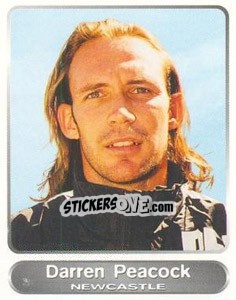 Sticker Darren Peacock - SuperPlayers 1998 PFA Collection - Panini