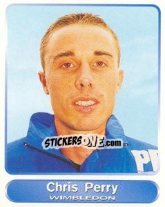 Sticker Chris Perry - SuperPlayers 1998 PFA Collection - Panini