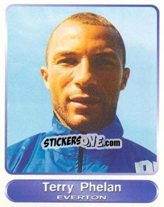 Cromo Terry Phelan - SuperPlayers 1998 PFA Collection - Panini