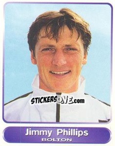 Sticker Jimmy Phillips - SuperPlayers 1998 PFA Collection n. 253 - Panini