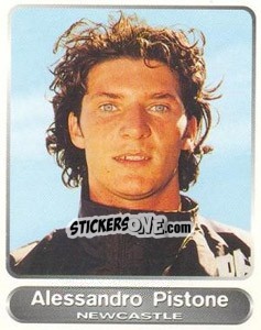 Sticker Alessandro Pistone - SuperPlayers 1998 PFA Collection - Panini