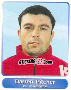 Sticker Darren Pitcher - SuperPlayers 1998 PFA Collection - Panini