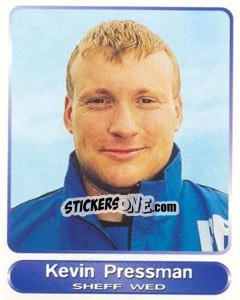 Sticker Kevin Pressman - SuperPlayers 1998 PFA Collection n. 264 - Panini