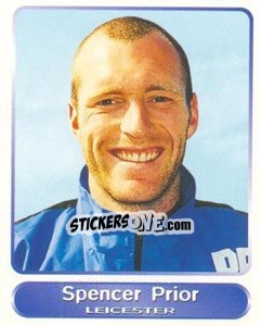 Sticker Spencer Prior - SuperPlayers 1998 PFA Collection - Panini